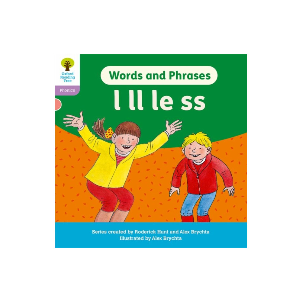 Produktbild för Oxford Reading Tree: Floppy's Phonics Decoding Practice: Oxford Level 1+: Words and Phrases: l ll le ss (häftad, eng)