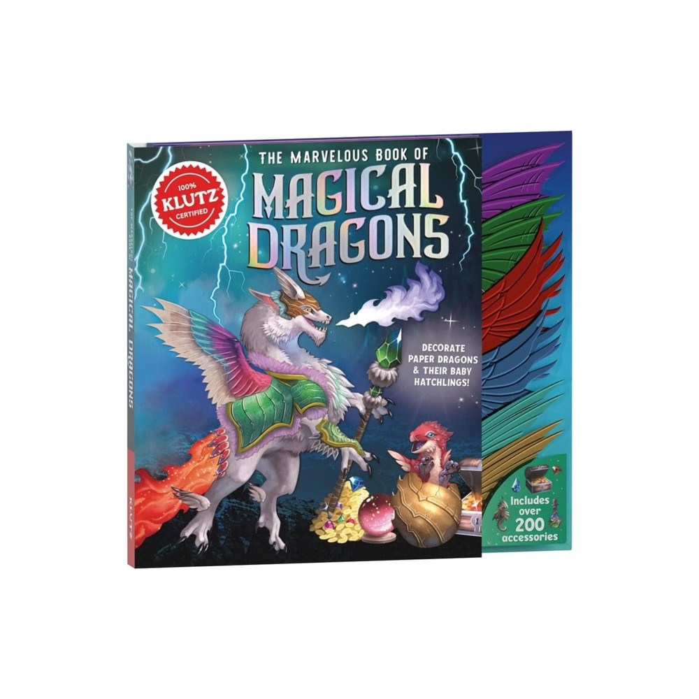 Produktbild för Marvelous World of Magical Dragons (häftad, eng)