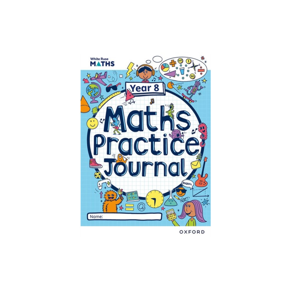 Produktbild för White Rose Maths Practice Journals Year 8 Workbook: Single Copy (häftad, eng)