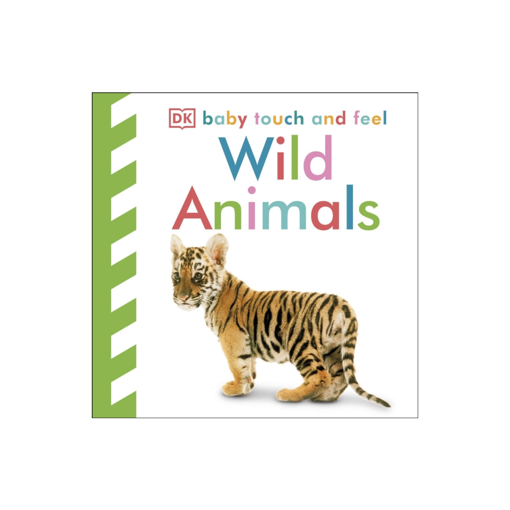 Produktbild för Baby Touch and Feel Wild Animals (bok, board book, eng)