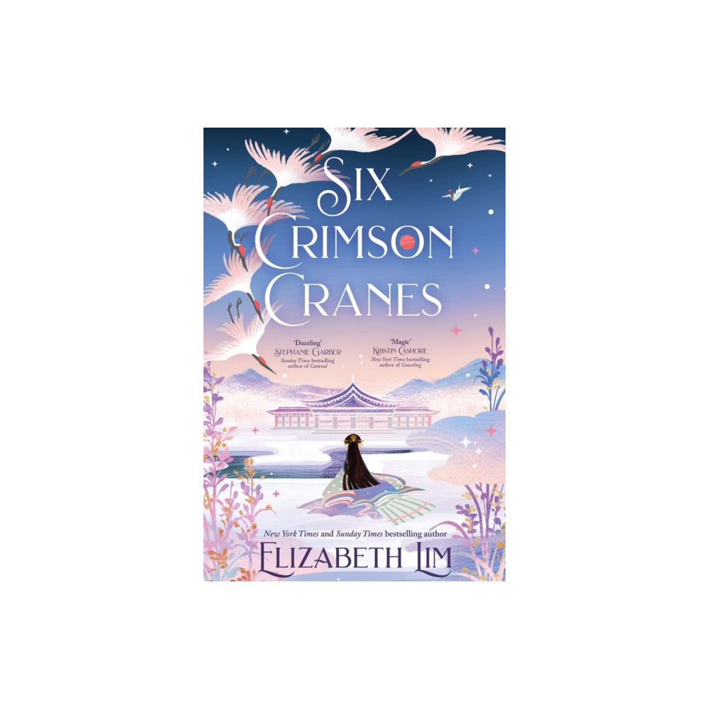 Produktbild för Six Crimson Cranes (inbunden, eng)