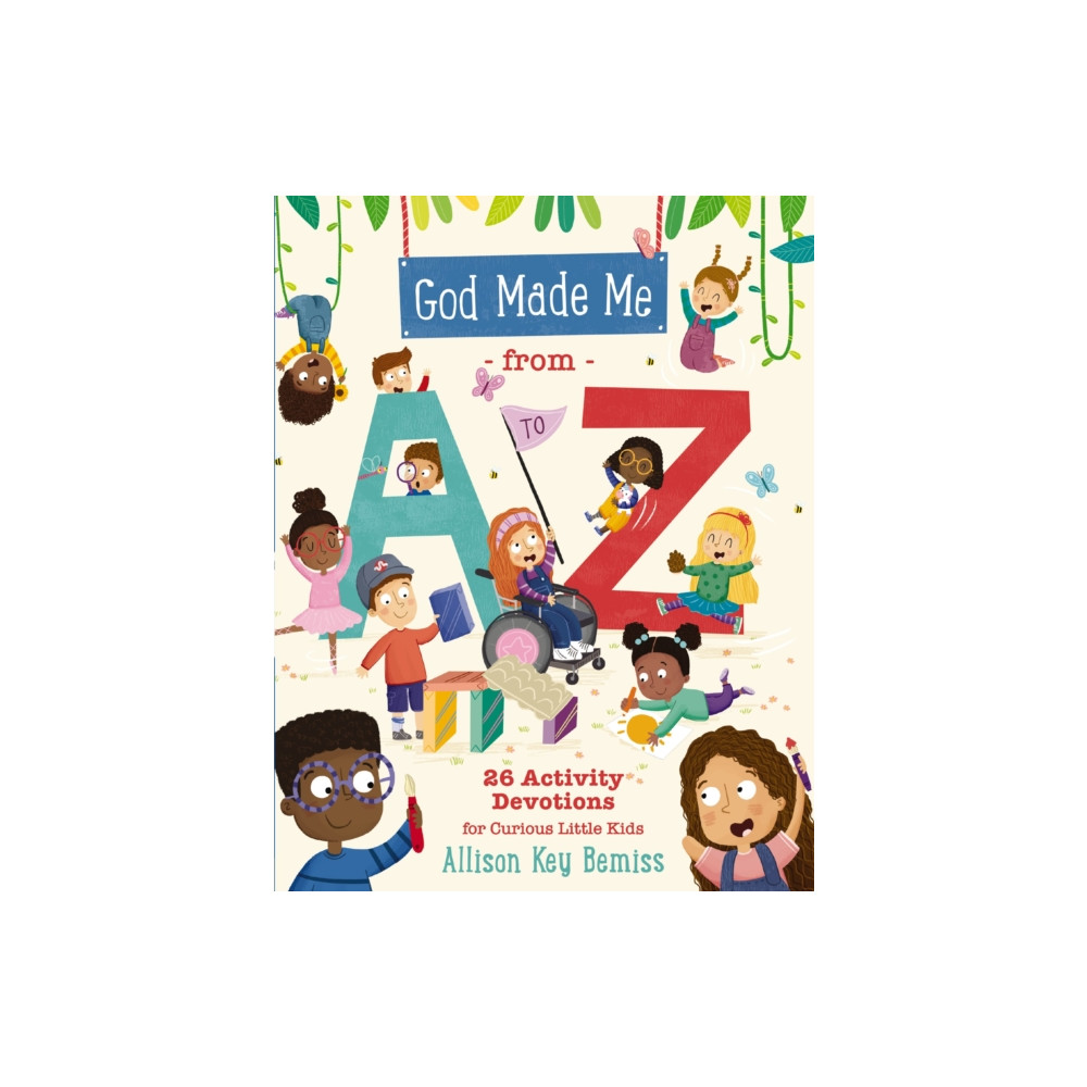 Produktbild för God Made Me from A to Z (häftad, eng)
