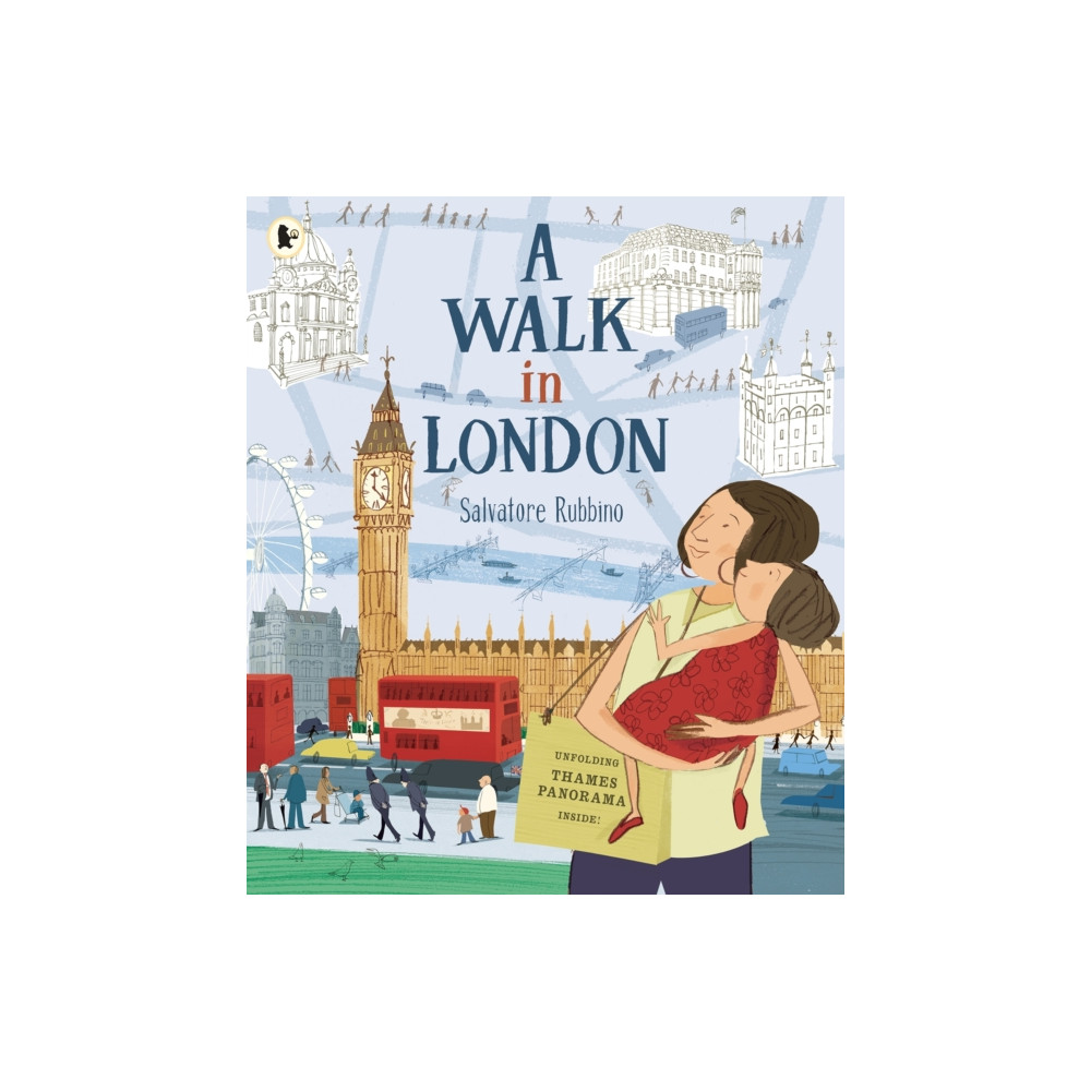 Produktbild för A Walk in London (häftad, eng)