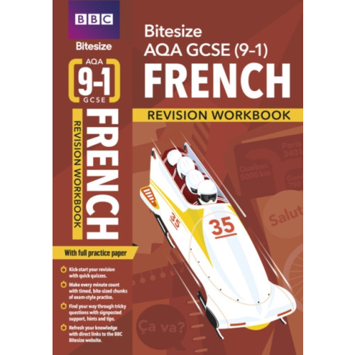 Pearson Education Limited BBC Bitesize AQA GCSE (0-1) French Revision Workbook - 2023 and 2024 exams (häftad)