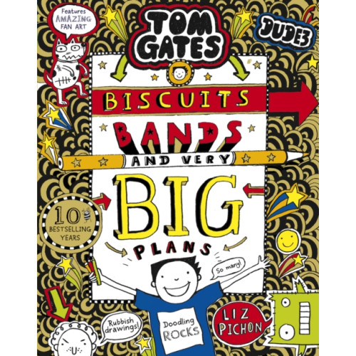 Scholastic Tom Gates: Biscuits, Bands and Very Big Plans (häftad, eng)