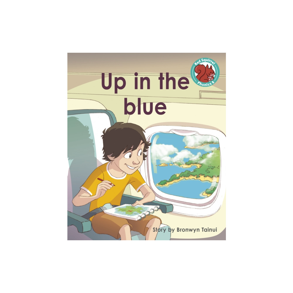 Produktbild för Up in the blue (häftad, eng)