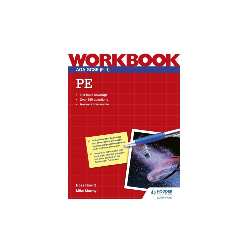 Produktbild för AQA GCSE (9–1) PE Workbook (häftad, eng)