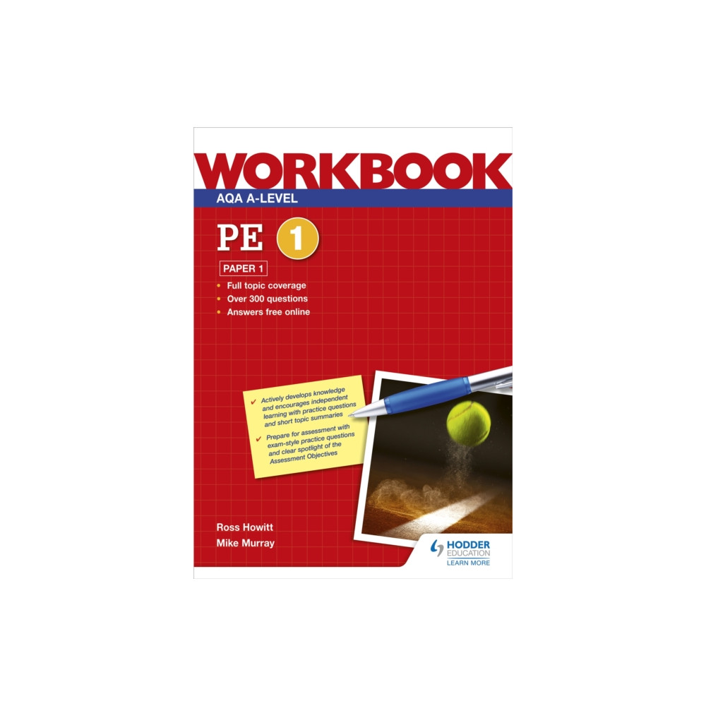 Produktbild för AQA A-level PE Workbook 1: Paper 1 (häftad, eng)