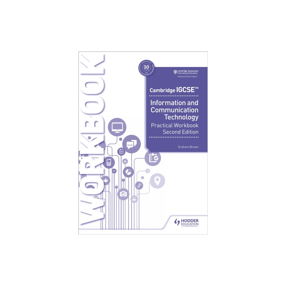 Produktbild för Cambridge IGCSE Information and Communication Technology Practical Workbook Second Edition (häftad, eng)