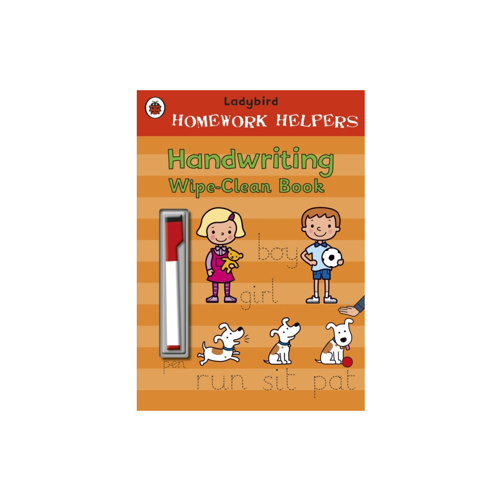Produktbild för Ladybird Homework Helpers: Handwriting Wipe-Clean Book (häftad, eng)