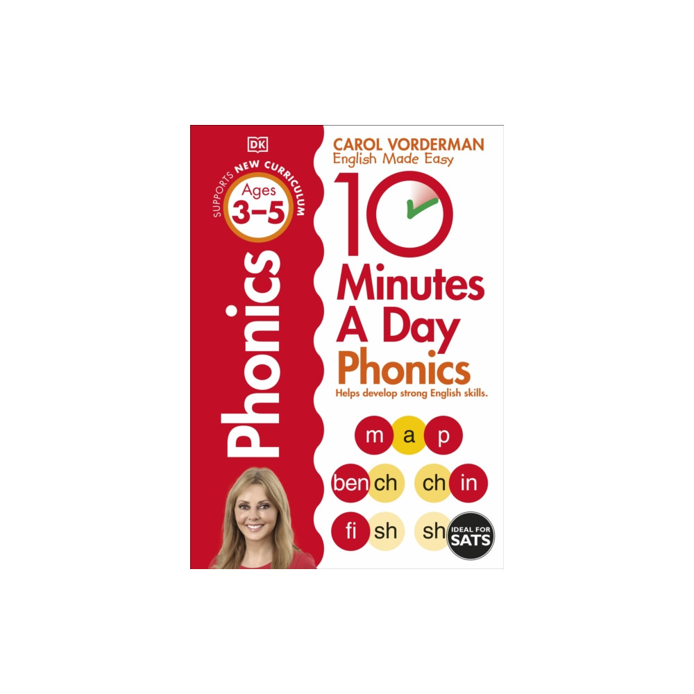 Produktbild för 10 Minutes A Day Phonics, Ages 3-5 (Preschool) (häftad, eng)