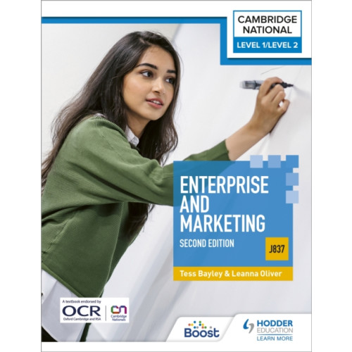 Hodder Education Level 1/Level 2 Cambridge National in Enterprise & Marketing (J837): Second Edition (häftad, eng)