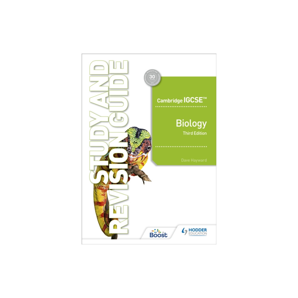 Produktbild för Cambridge IGCSE™ Biology Study and Revision Guide Third Edition (häftad, eng)