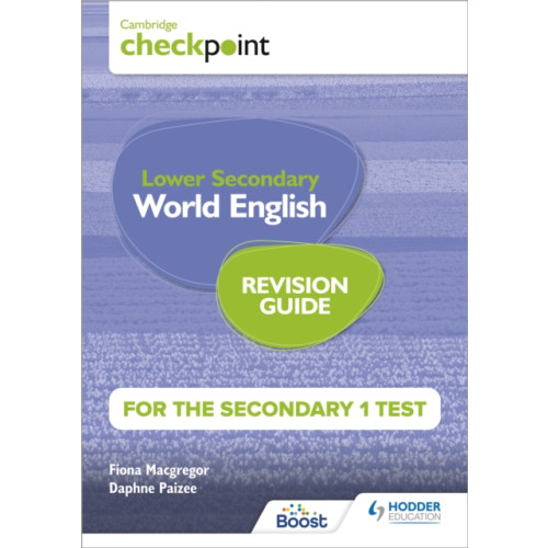Hodder Education Cambridge Checkpoint Lower Secondary World English for the Secondary 1 Test Revision Guide (häftad, eng)