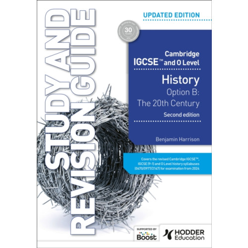 Hodder Education Cambridge IGCSE and O Level History Study and Revision Guide, Second Edition (häftad)