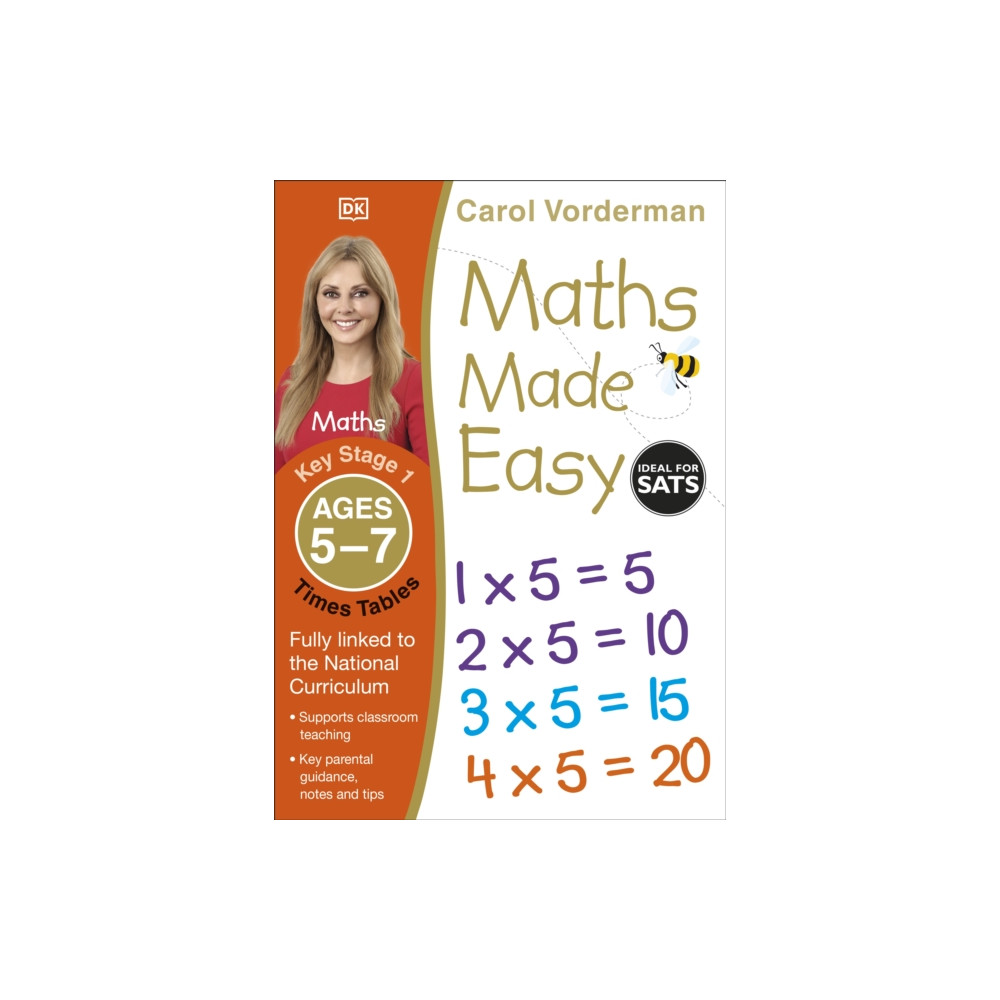 Produktbild för Maths Made Easy: Times Tables, Ages 5-7 (Key Stage 1) (häftad, eng)