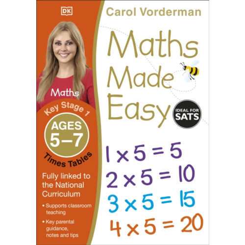 Dorling Kindersley Ltd Maths Made Easy: Times Tables, Ages 5-7 (Key Stage 1) (häftad, eng)
