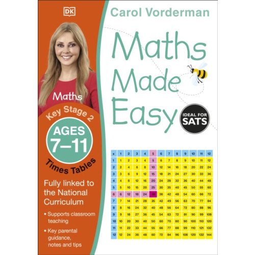 Dorling Kindersley Ltd Maths Made Easy: Times Tables, Ages 7-11 (Key Stage 2) (häftad, eng)