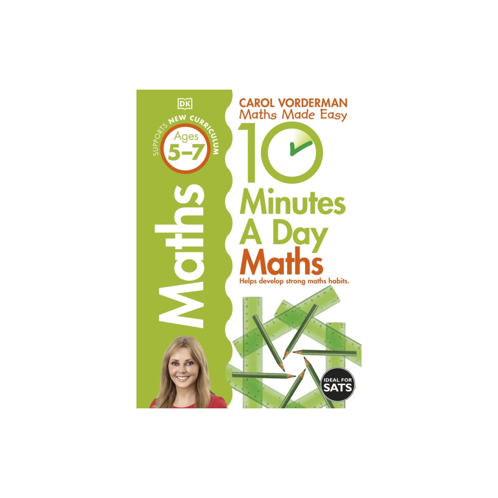 Produktbild för 10 Minutes A Day Maths, Ages 5-7 (Key Stage 1) (häftad, eng)