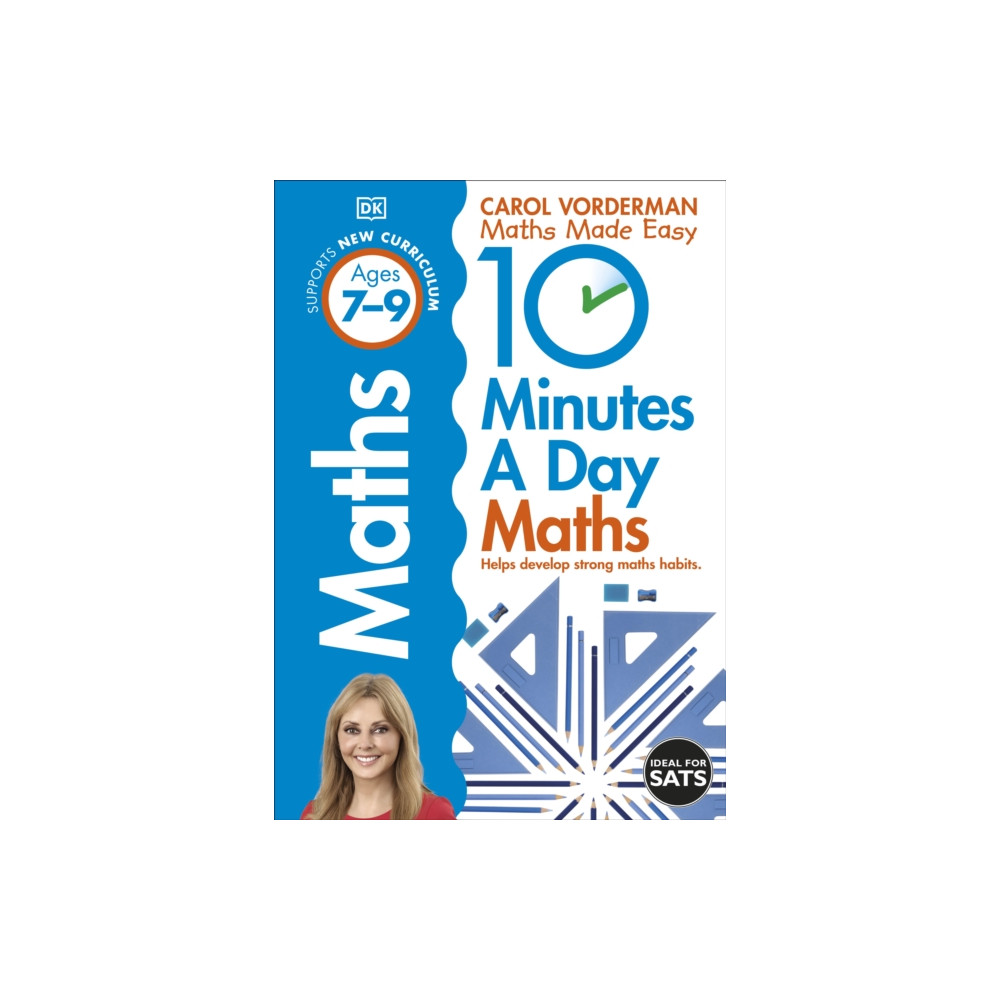 Produktbild för 10 Minutes A Day Maths, Ages 7-9 (Key Stage 2) (häftad, eng)