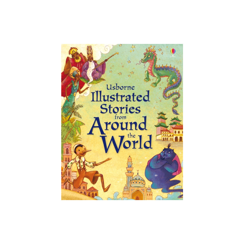 Produktbild för Illustrated Stories from Around the World (inbunden, eng)