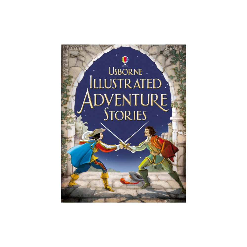 Produktbild för Illustrated Adventure Stories (inbunden, eng)