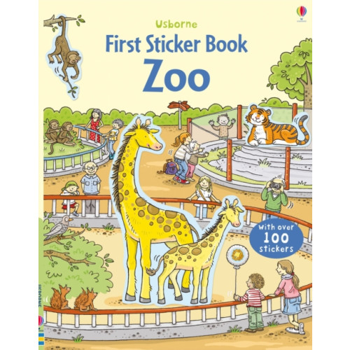 Usborne Publishing Ltd First Sticker Book Zoo (häftad, eng)