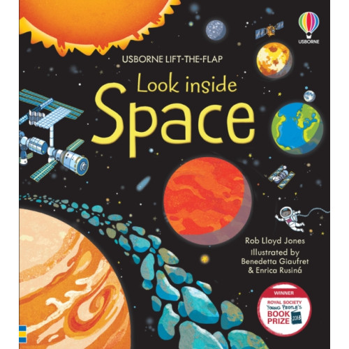 Usborne Publishing Ltd Look Inside Space (bok, board book, eng)