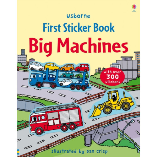 Usborne Publishing Ltd First Sticker Book Big Machines (häftad, eng)