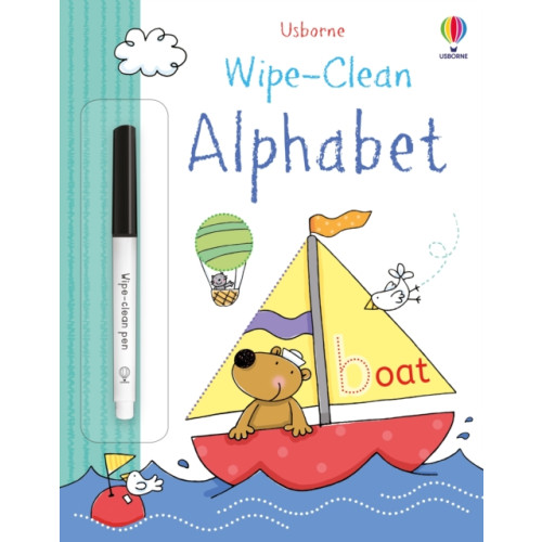 Usborne Publishing Ltd Wipe-Clean Alphabet (häftad, eng)