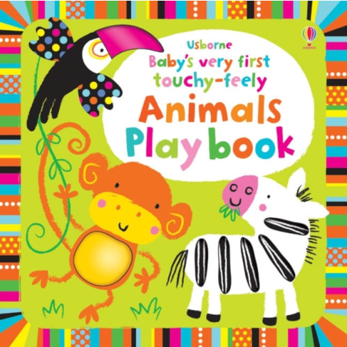 Usborne Publishing Ltd Baby's Very First Touchy-Feely Animals Playbook (bok, board book, eng)