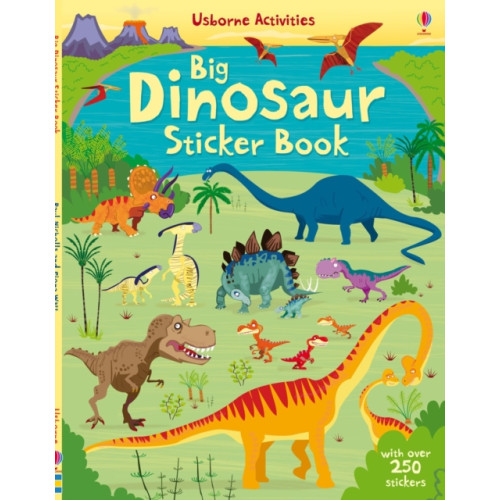 Usborne Publishing Ltd Big Dinosaur Sticker book (häftad, eng)