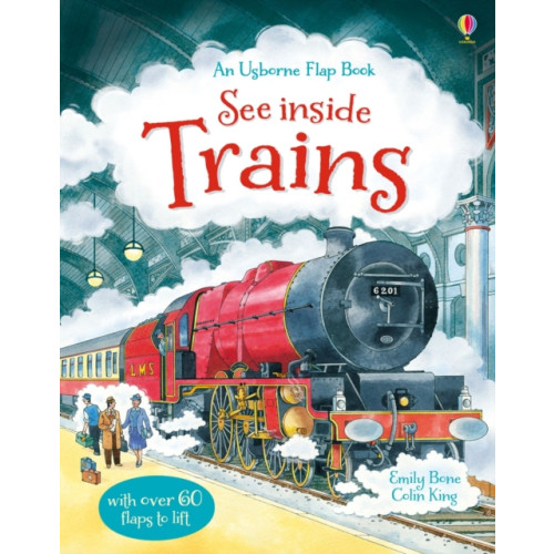 Usborne Publishing Ltd See Inside Trains (bok, board book, eng)