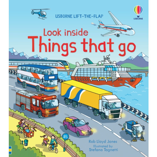 Usborne Publishing Ltd Look Inside Things That Go (bok, board book, eng)