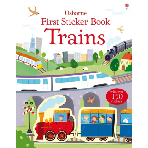 Usborne Publishing Ltd First Sticker Book Trains (häftad, eng)