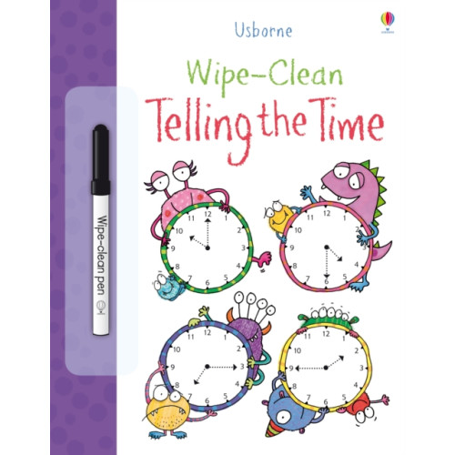 Usborne Publishing Ltd Wipe-clean Telling the Time (häftad, eng)