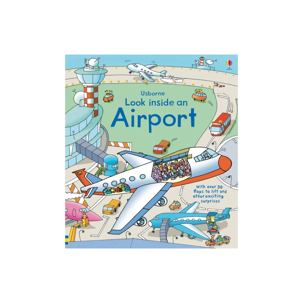 Produktbild för Look Inside an Airport (bok, board book, eng)