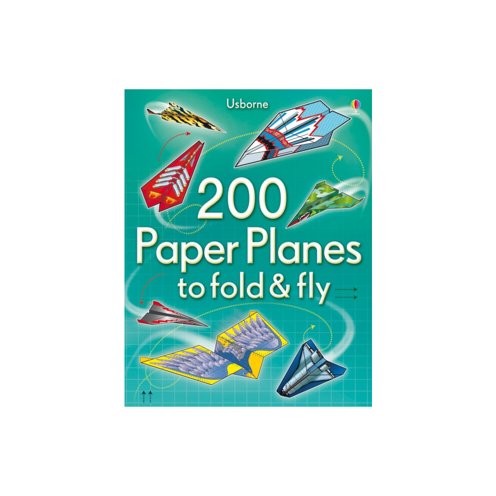 Produktbild för 200 Paper Planes to Fold and Fly (häftad, eng)