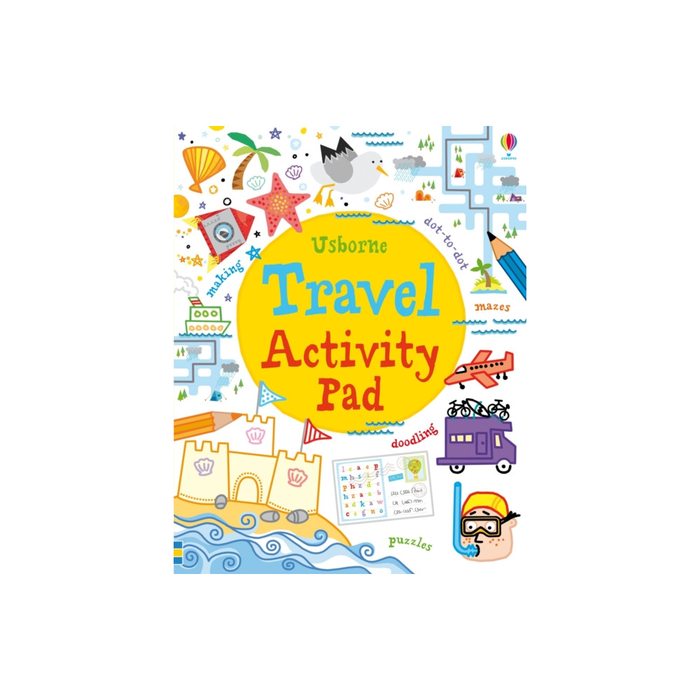 Produktbild för Travel Activity Pad (häftad, eng)