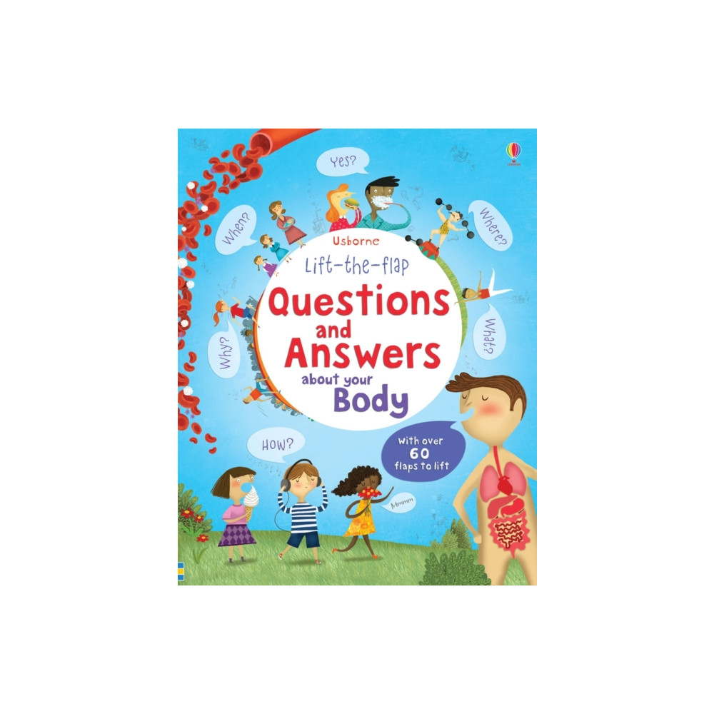 Produktbild för Lift-the-flap Questions and Answers about your Body (bok, board book, eng)