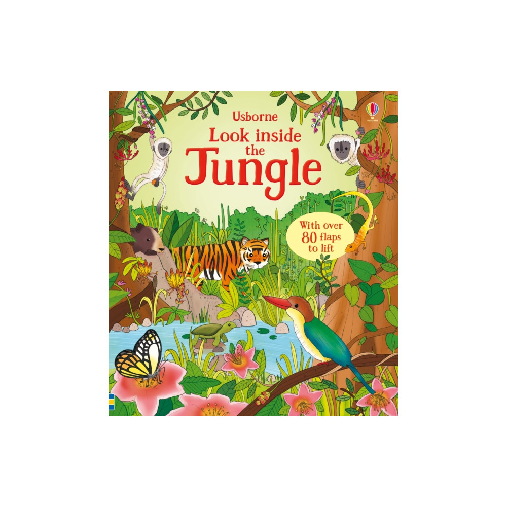 Produktbild för Look Inside the Jungle (bok, board book, eng)