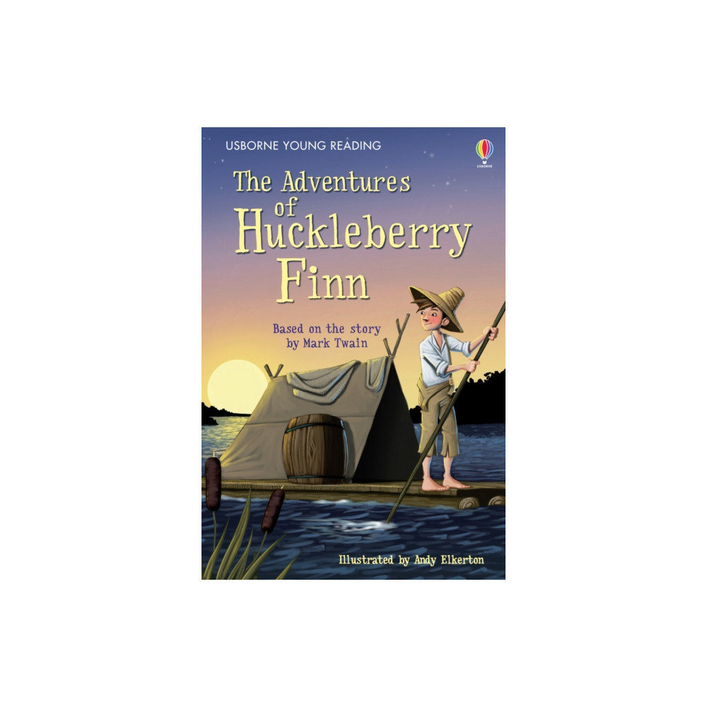 Produktbild för The Adventures of Huckleberry Finn (inbunden, eng)