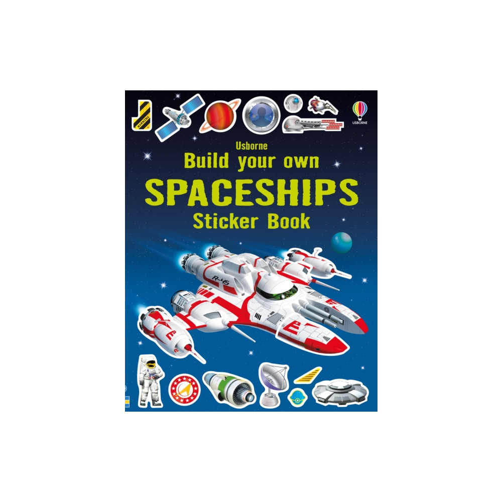 Produktbild för Build Your Own Spaceships Sticker Book (häftad, eng)