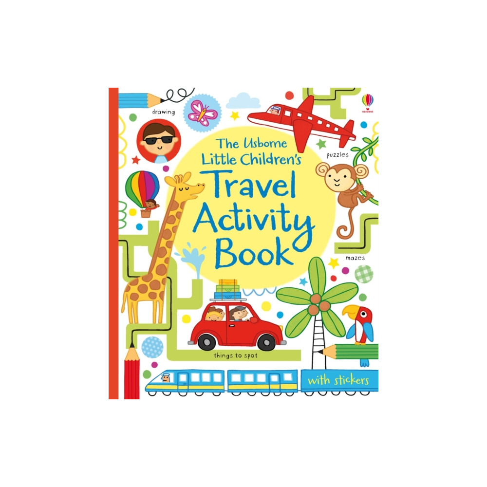 Produktbild för Little Children's Travel Activity Book (häftad, eng)
