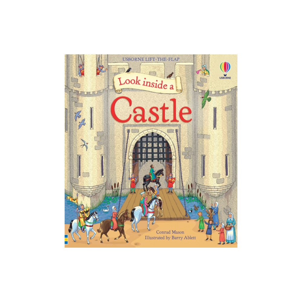 Produktbild för Look Inside a Castle (bok, board book, eng)