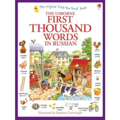 Usborne Publishing Ltd First Thousand Words in Russian (häftad, eng)