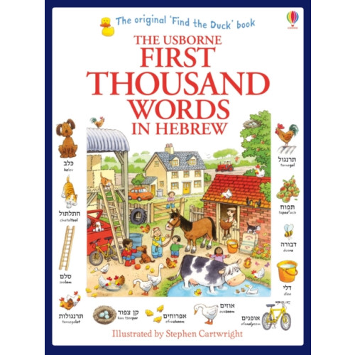 Usborne Publishing Ltd First Thousand Words in Hebrew (häftad, eng)