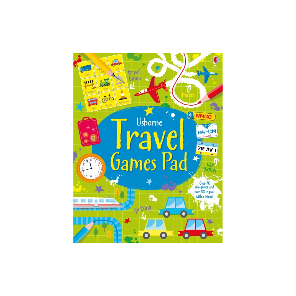 Produktbild för Travel Games Pad (häftad, eng)