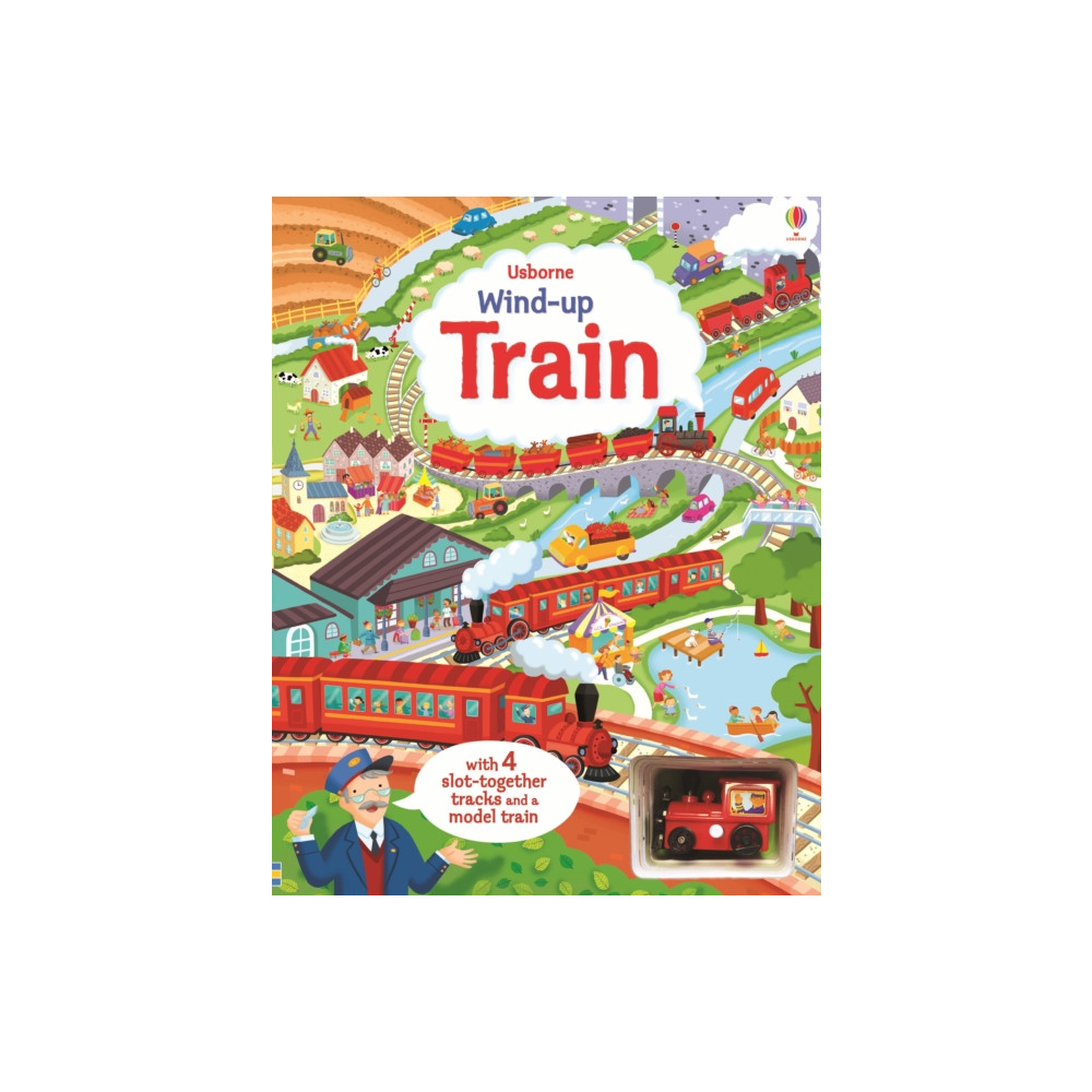 Produktbild för Wind-up Train (bok, board book, eng)