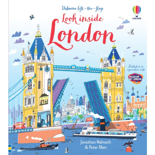 Usborne Publishing Ltd Look Inside London (bok, board book, eng)